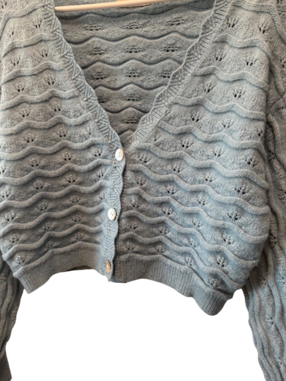 Altar’d State Knit Button Front Cardigan - Picture 3 of 5